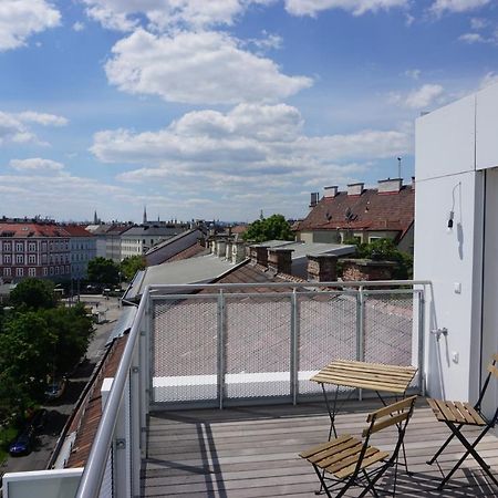 Apartamento Augartenblick Penthauscombo 15/16 - Blick Zum Riesenrad Viena Exterior foto