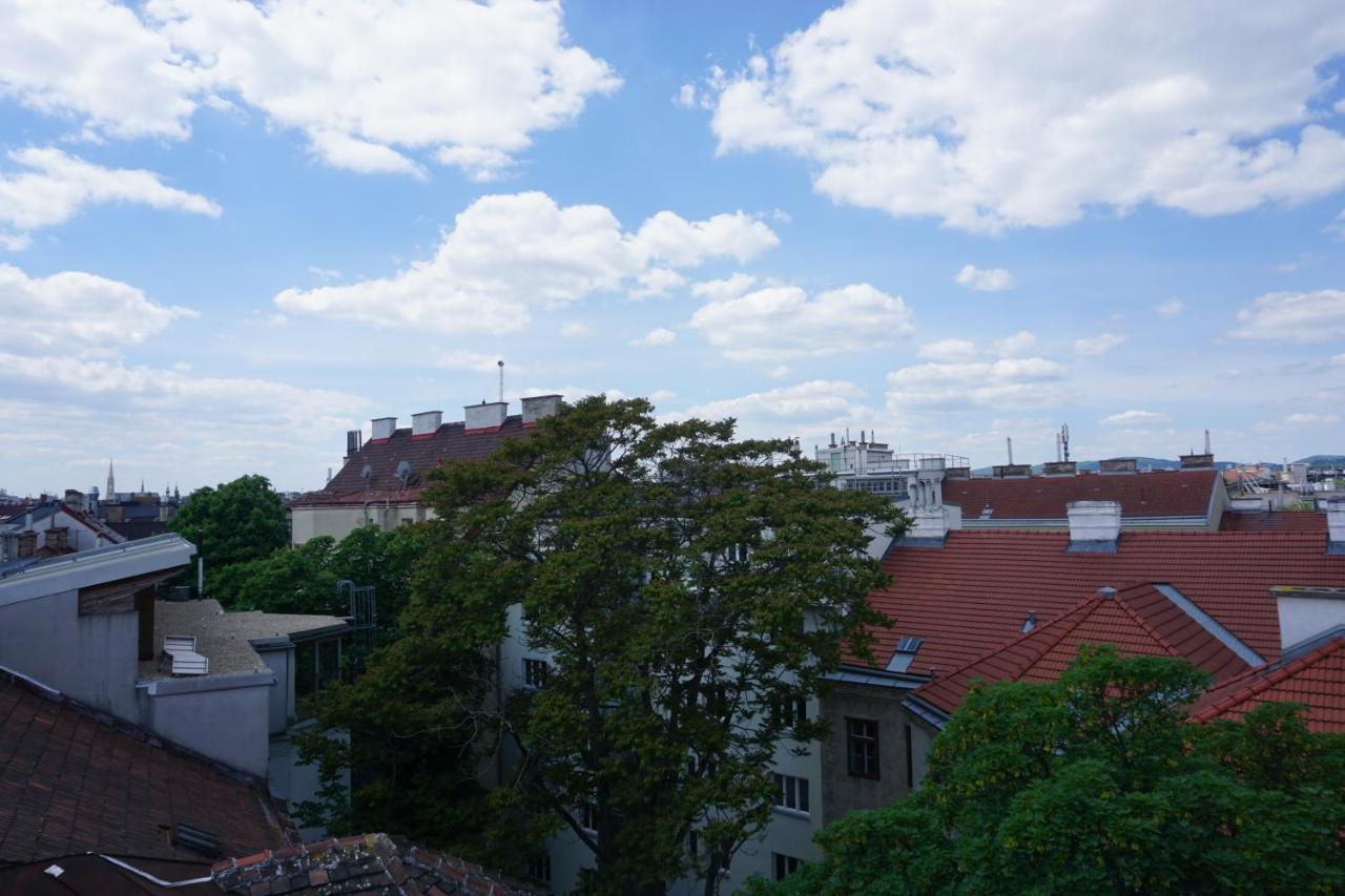 Apartamento Augartenblick Penthauscombo 15/16 - Blick Zum Riesenrad Viena Exterior foto