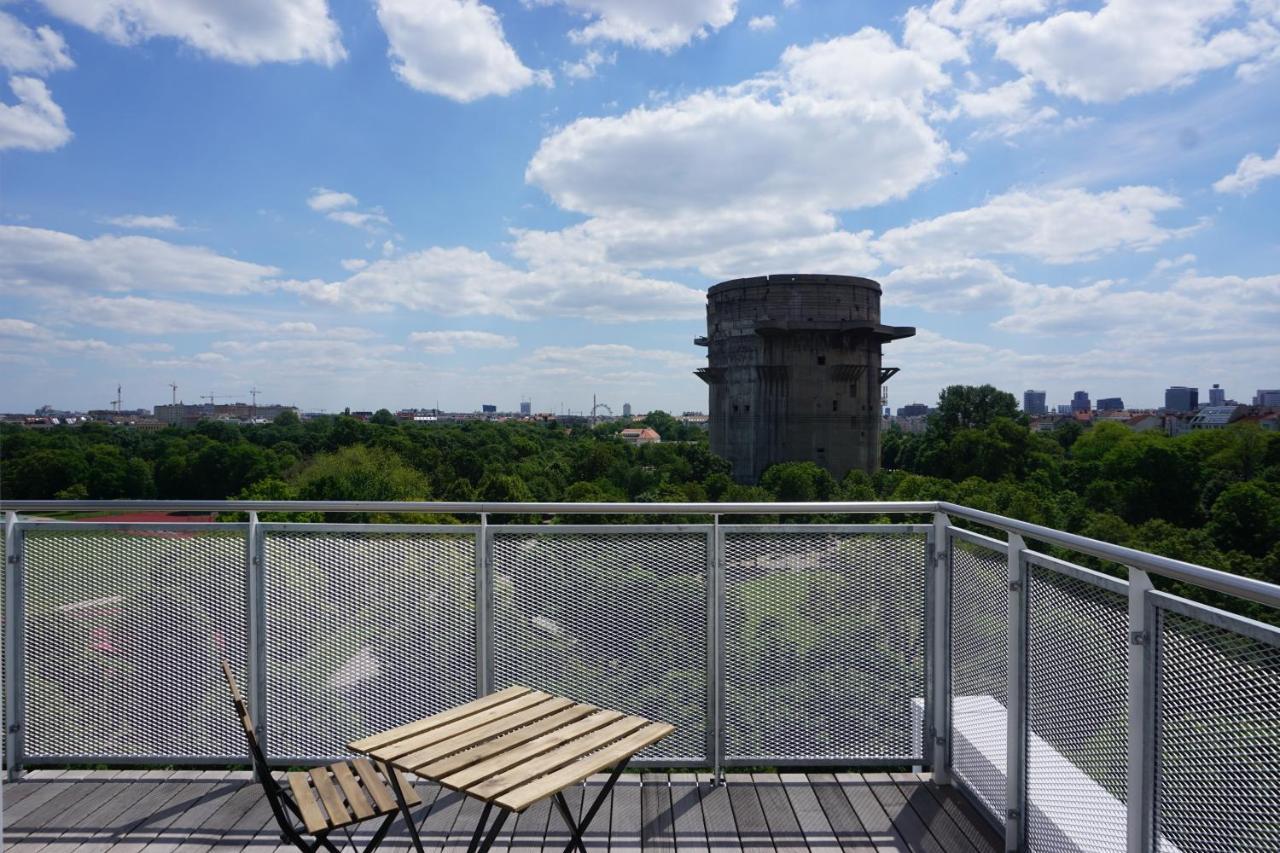Apartamento Augartenblick Penthauscombo 15/16 - Blick Zum Riesenrad Viena Exterior foto